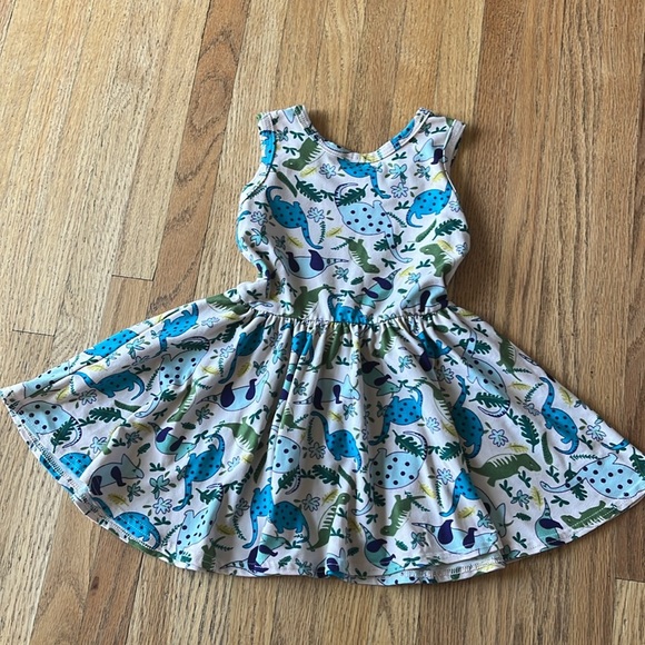 Dot Dot Smile Dinosaur Dress - Picture 4 of 4